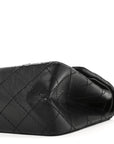 Aged Calfskin Quilted 2.55 Reissue 225 Flap Black