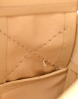 Paper Calfskin Maxi Intrecciato Cassette Crossbody Bag Porridge