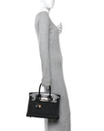 Togo Matte Alligator Birkin Touch 30 Black