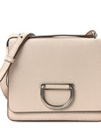 Goatskin Small D-Ring Bag Beige