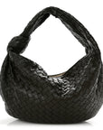 Nappa Intrecciato Small Jodie Kaki