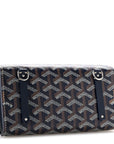 Goyardine Monte Carlo Bois Clutch Navy