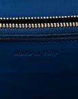 Goatskin Medium Classic Box Flap Bag Deepsea