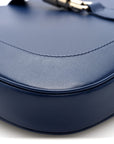 Sea Calfskin Web Medium Jackie 1961 Hobo Plastic Blue