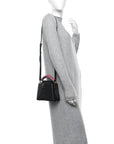 Taurillon Braided Capucines Mini Black