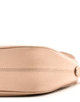Saffiano Lux Re-Edition Mini Shoulder Bag Cammeo