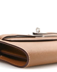 Epsom Kelly Wallet To Go Gold