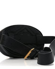 Calfskin Matelasse GG Marmont Belt Bag 85 34 Black