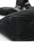Re-Nylon Saffiano Re-Edition 2005 Shoulder Bag Black