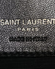 Lambskin Chevron Quilted Medium Loulou Black