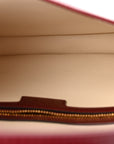 Ancora Calfskin Web Medium Jackie 1961 Hobo Rosso