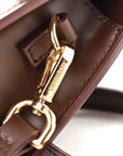 Smooth Calfskin Le Bambino Dark Brown