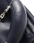 Nappa Small Squeeze Bag Abyss Blue