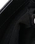 Caviar Quilted Small Boy Flap Black