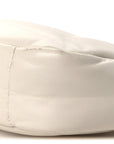 Nappa Soft Padded Mini Bag White