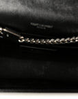 Grain De Poudre Medium Classic Monogram Kate Tassel Satchel Black
