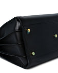 Calfskin Small Sac De Jour Black