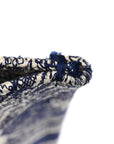 Canvas Embroidered Large D1ORiviera Toile De Jouy Book Tote Blue