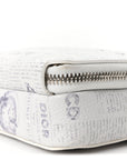 X DANIEL ARSHAM Grained Calfskin Newspaper Messenger White