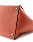 Natural Calfskin Medium Phantom Luggage Brick