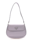 Spazzolato Cleo Flap Shoulder Bag Fiordaliso