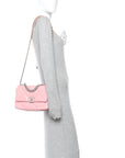 Lambskin Quilted Medium CHNL 19 Flap Light Pink