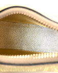 Crystal Vitello Laminato Suede FF Nano FNDIgraphy Hobo Bag Platino