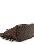 Damier Ebene Neo Neverfull MM Rose Ballerine