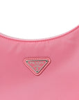 Re-Nylon Saffiano Mini Re-Edition 2005 Bag Begonia