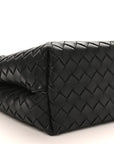Nappa Intrecciato Medium Andiamo Shoulder Bag Black