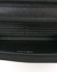 Caviar Quilted CHNL 19 Wallet On Chain WOC Black White