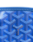 Goyardine Reversible Mini Anjou Sky Blue