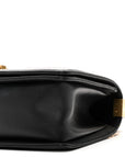 Lambskin Quilted Medium Boy Flap Black