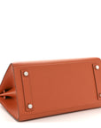 Epsom Birkin Sellier 25 Terre Battue
