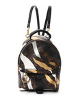 X LOL Monogram Palm Springs Backpack Mini Gold Silver
