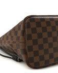 Damier Ebene Neo Neverfull MM Rose Ballerine