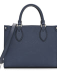 Metallic Empreinte Monogram Giant Onthego PM Navy Nacre