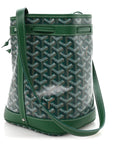 Goyardine Petit Flot Bucket Bag PM Green