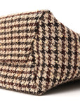 Tweed Small Sangle Bucket Bag Beige
