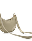 Nappa Intrecciato Small Gemelli Multipocket Bag Travertine Muse