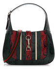 Snakeskin Web Small Jackie 1961 Hobo Green