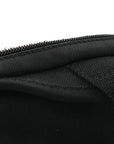Nylon Logo Explorer Crossbody Messenger Bag Black