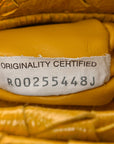 Textured Deerskin Intrecciato Candy Jodie Yellow