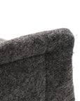Wool Calfskin Rive Gauche Tote Grey