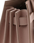 Grained Calfskin Nano Sac De Jour Pale Blush