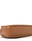 Calfskin Matelasse Monogram Lou Camera Bag Cinnamon