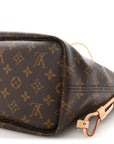 Monogram Inside Out Neverfull Bandouliere MM Jaune Safran