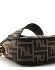 Fabric Jacquard FF 1974 Medium Baguette Tobacco Moro Black