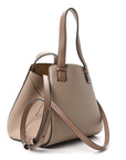 Soft Grained Calfskin Small Hammock Nugget Shoulder Bag Sand Mink