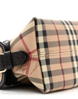 Haymarket Check Small Shoulder Bag Chocolate